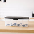 Kitchen Multipurpose Air-tight 4 Sections Storage Containers  Masala Box (1 Set)